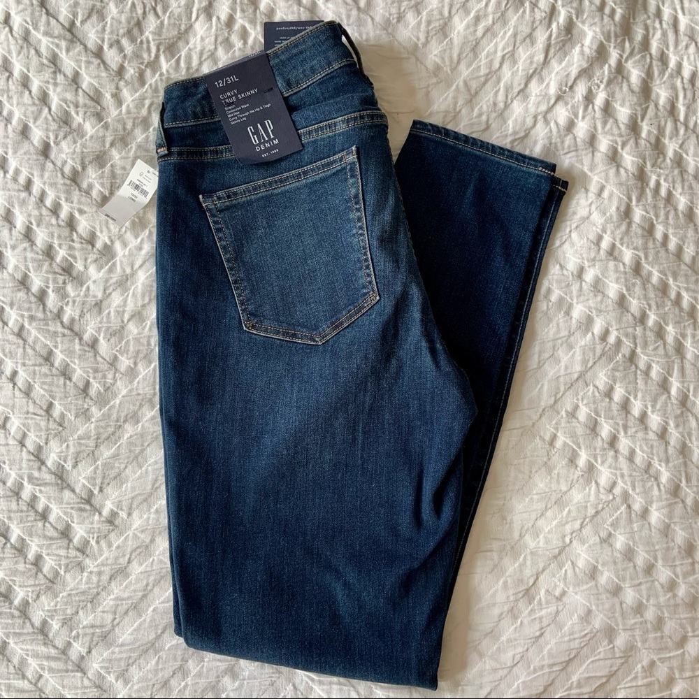 NWT Gap curvy skinny jeans
